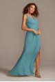 NEW COMING Tank V-neck Pleated Crepe F20104 Bridesmaid Dress