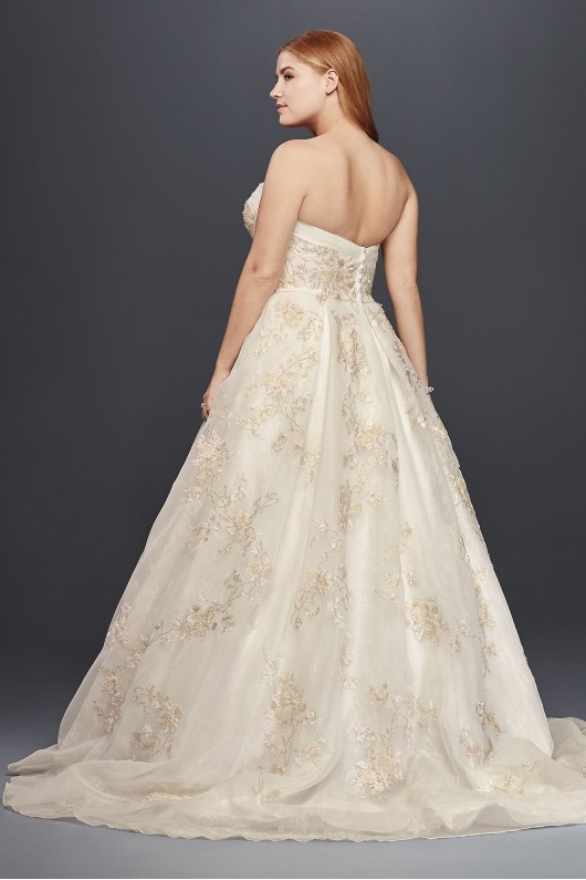 Organza Wedding Dress with Beading 8CWG700