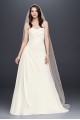 Strapless A-Line Drop Waist Wedding Dress Collection WG3743
